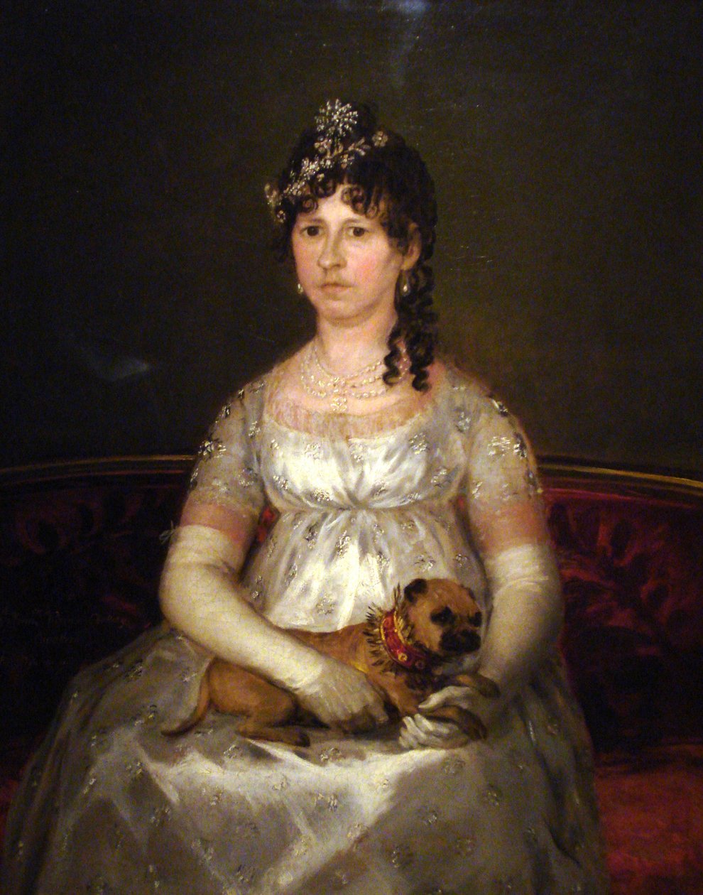 Ritratto di Francisca Vicenta Chollet y Caballero da Francisco de Goya