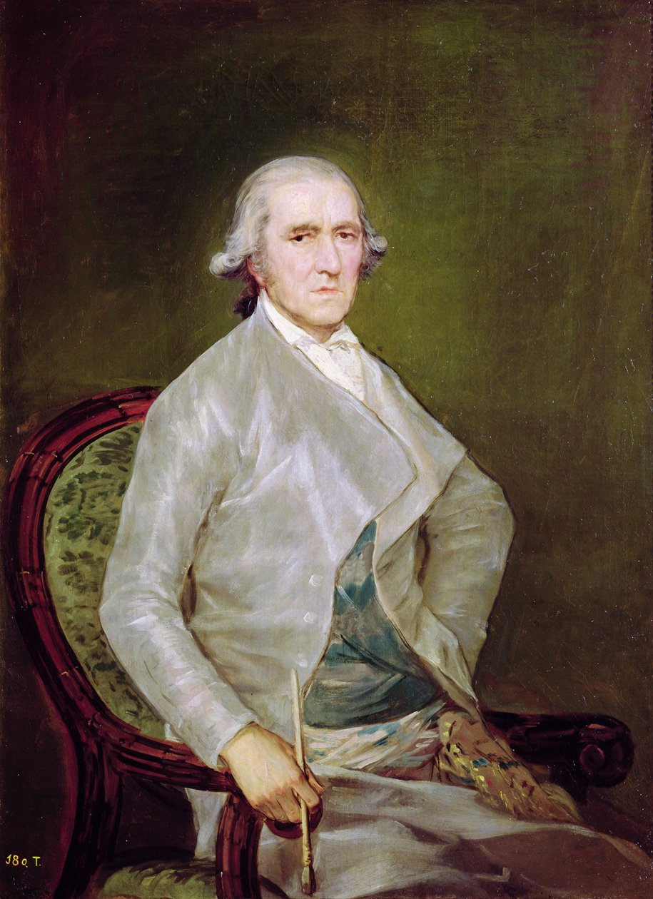 Ritratto di Francisco Bayeu y Subias, 1795 da Francisco de Goya