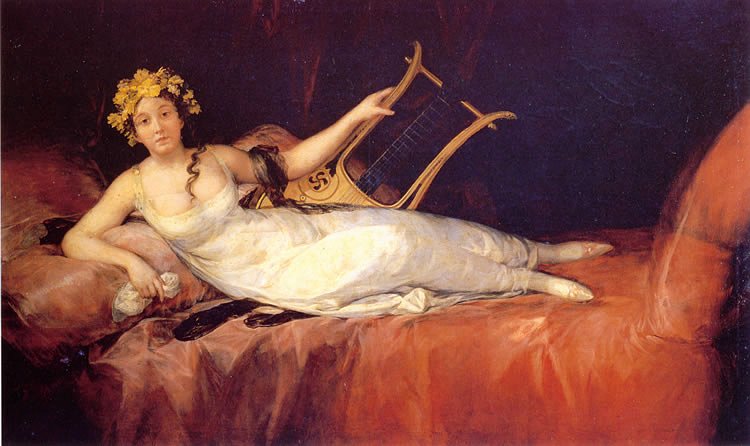 Ritratto di Joaquina Téllez-Girón da Francisco de Goya
