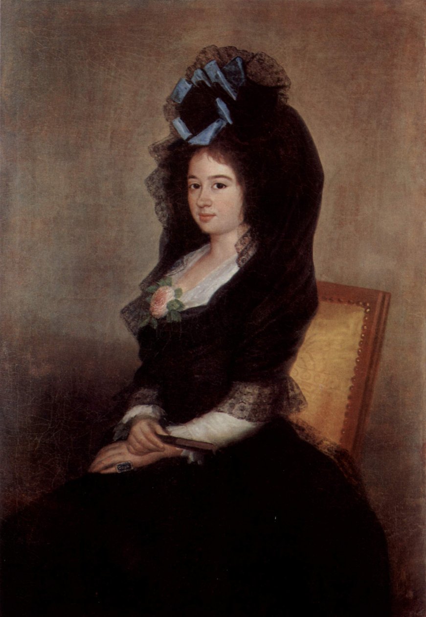 Ritratto di Narcisa Baranana de Goicoechea da Francisco de Goya