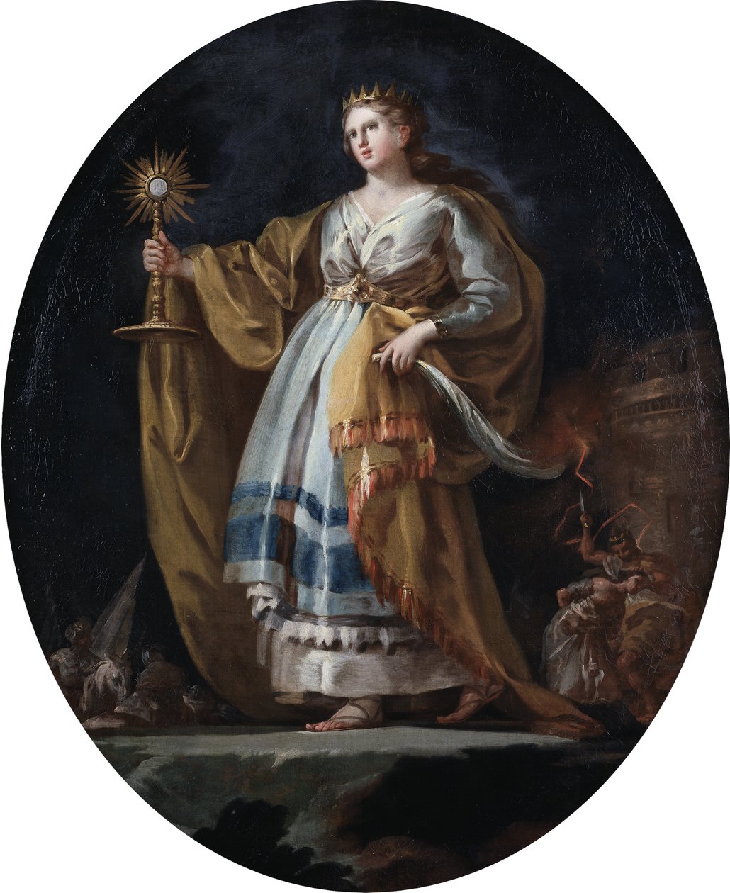 Santa Barbara da Francisco de Goya