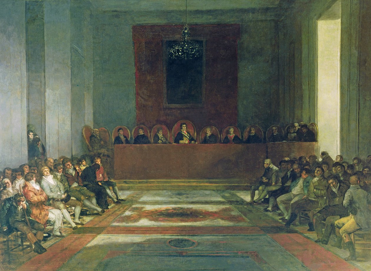 La Giunta delle Filippine, 1815 da Francisco de Goya