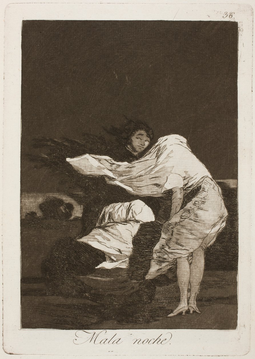 Mala noche da Francisco de Goya