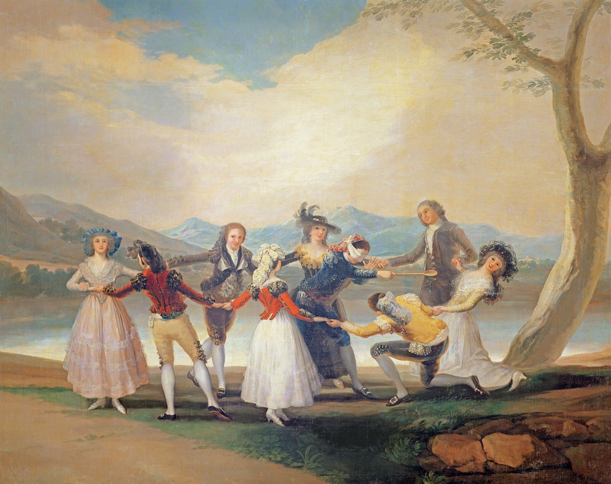 Mosca cieca, 1788-9 da Francisco de Goya
