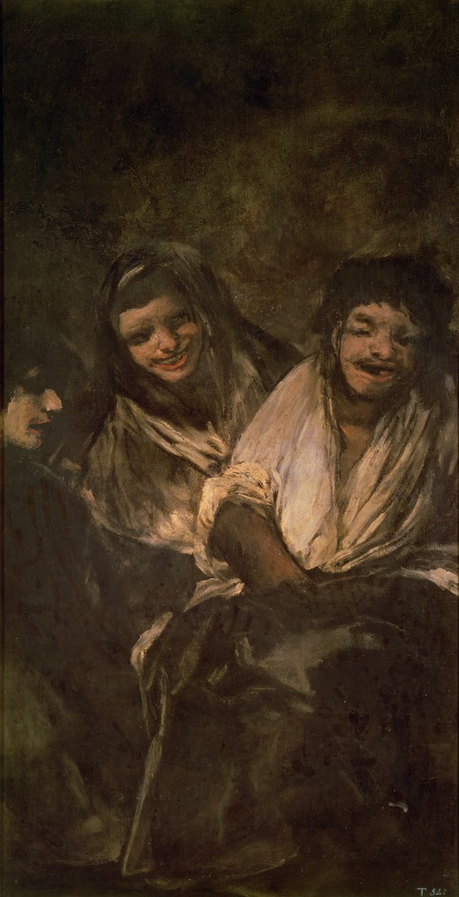 Figure ridenti da Francisco de Goya