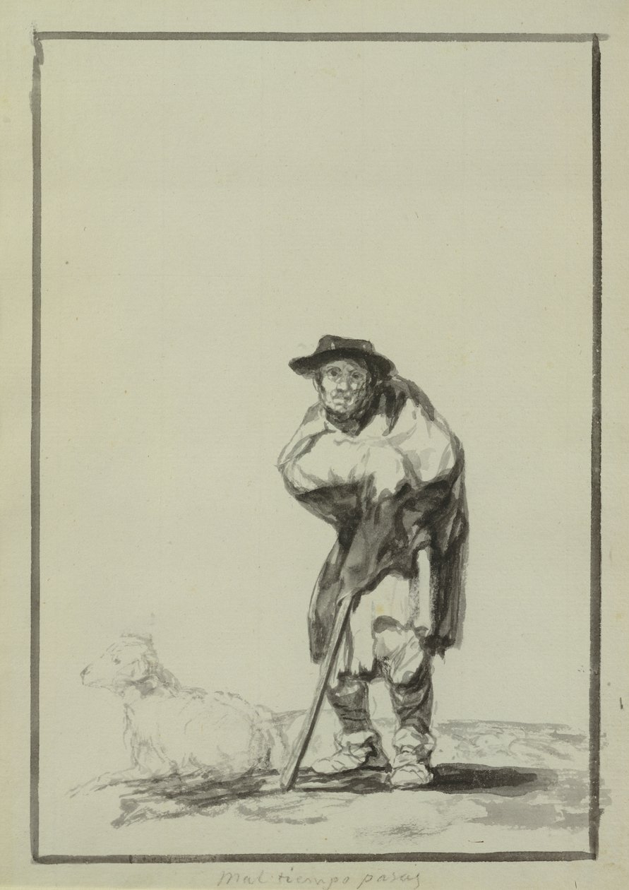 Mal tiempo pasas da Francisco de Goya