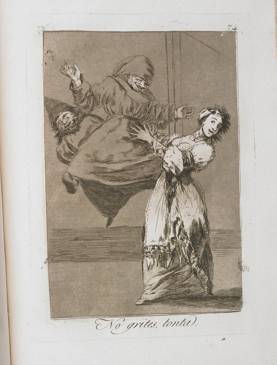 Tavola da Los Caprichos, 1797-1798 da Francisco de Goya
