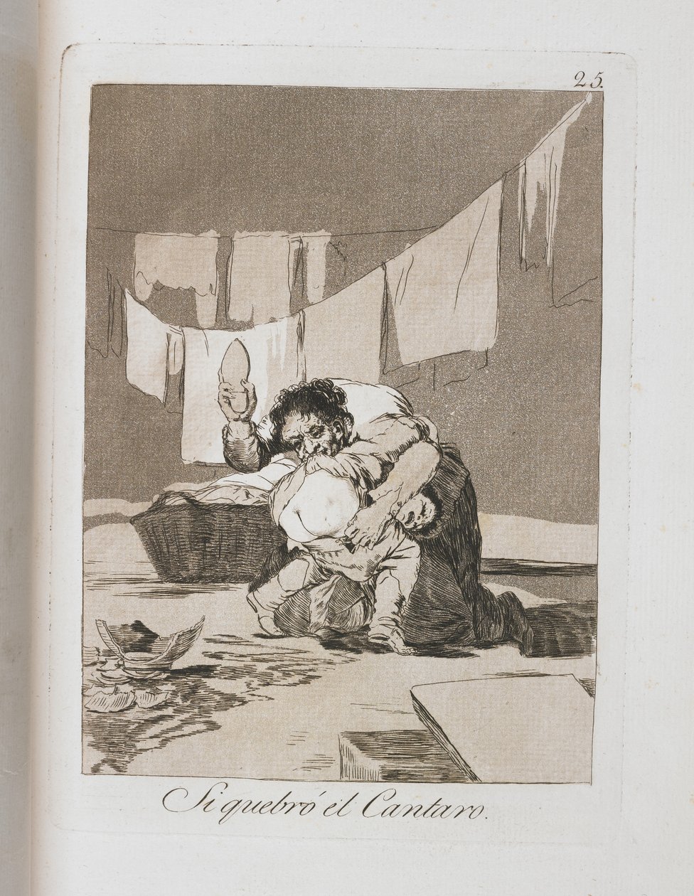 Tavola da Los Caprichos da Francisco de Goya