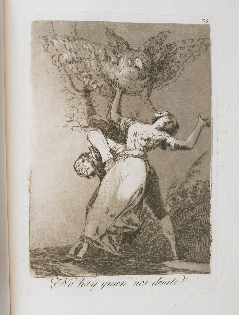 Tavola da Los Caprichos, 1797-1798 da Francisco de Goya