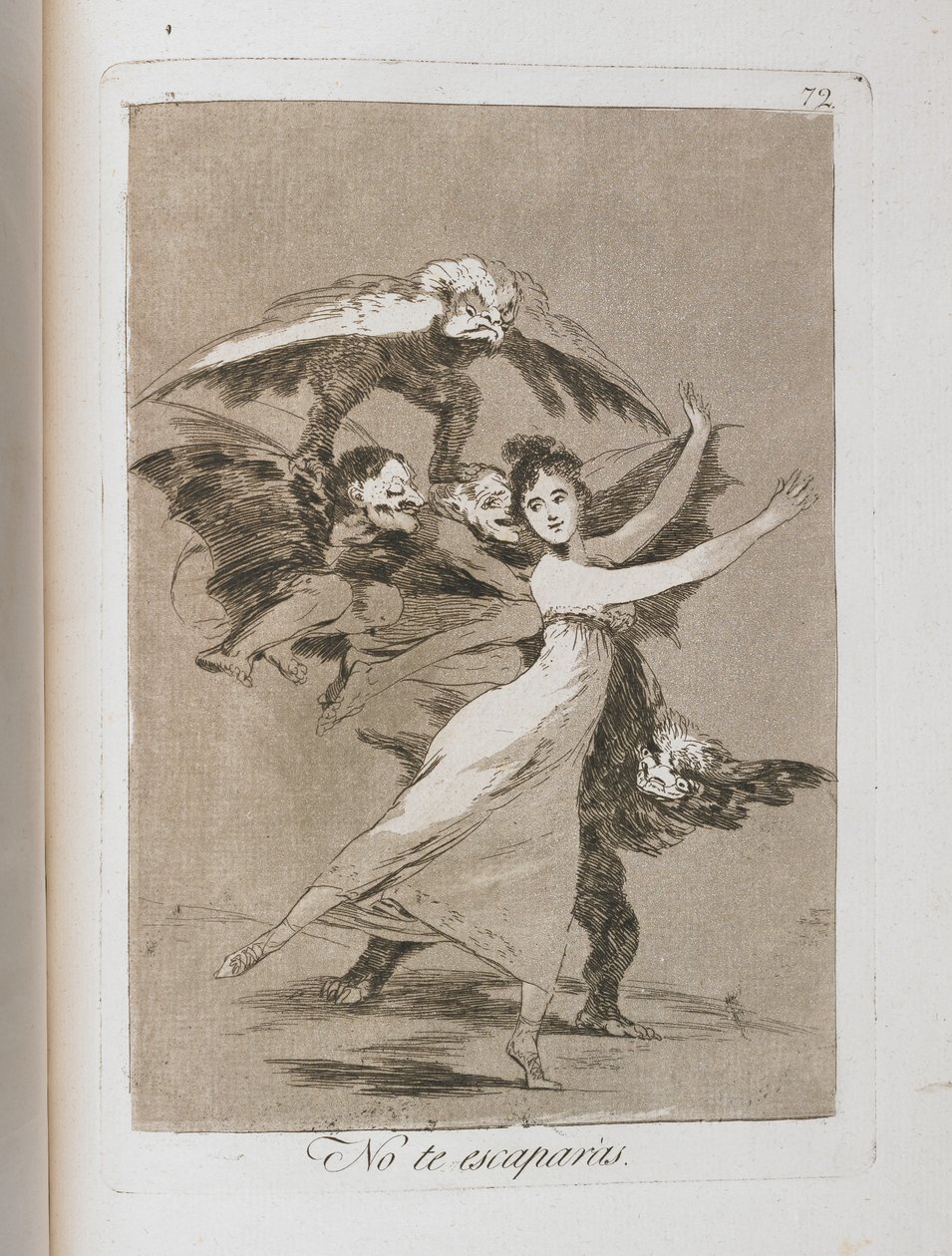 Tavola da Los Caprichos, 1797-1798 da Francisco de Goya