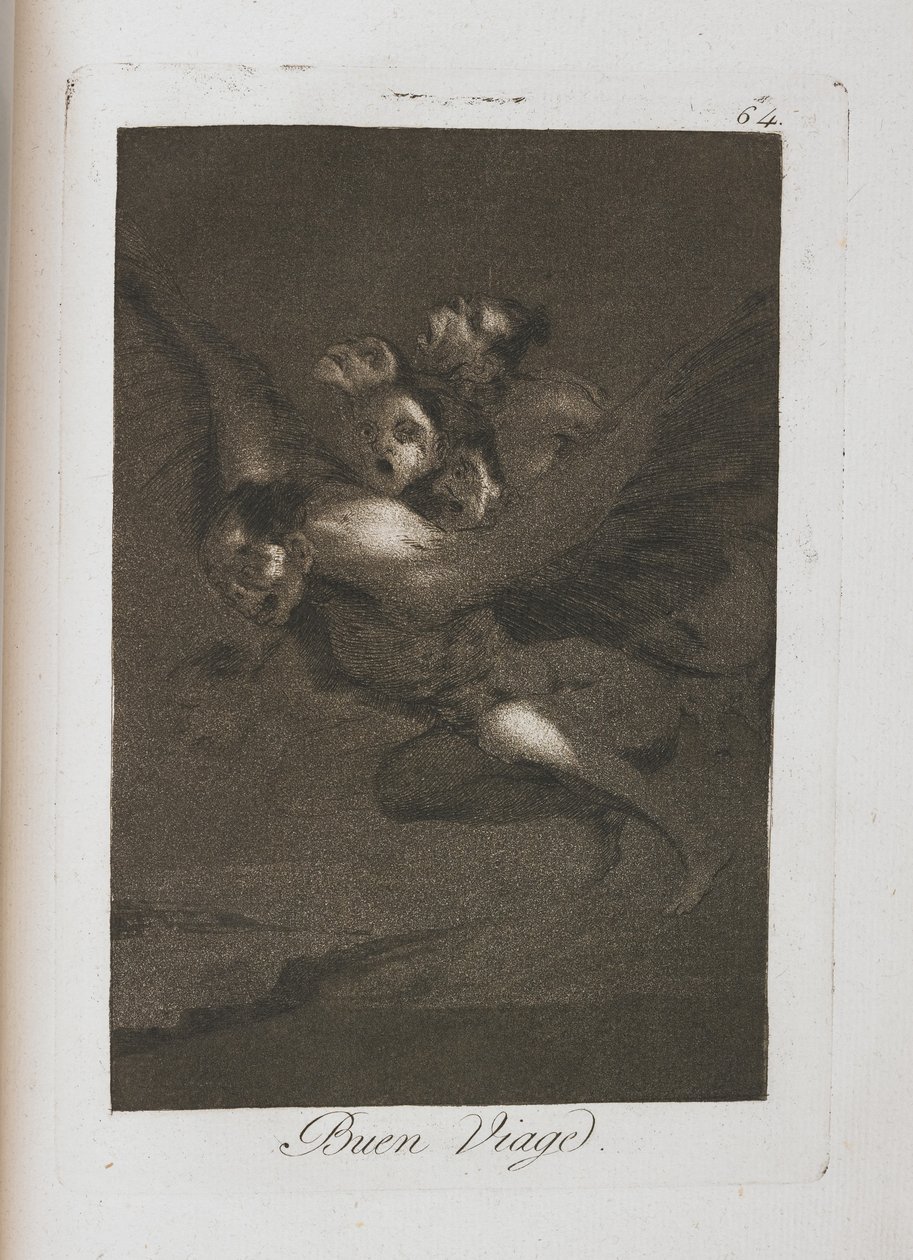 Tavola da Los Caprichos, 1797-1798 da Francisco de Goya