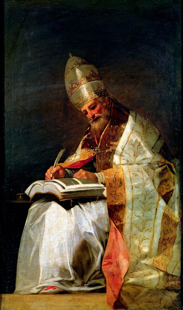 San Gregorio Magno da Francisco de Goya