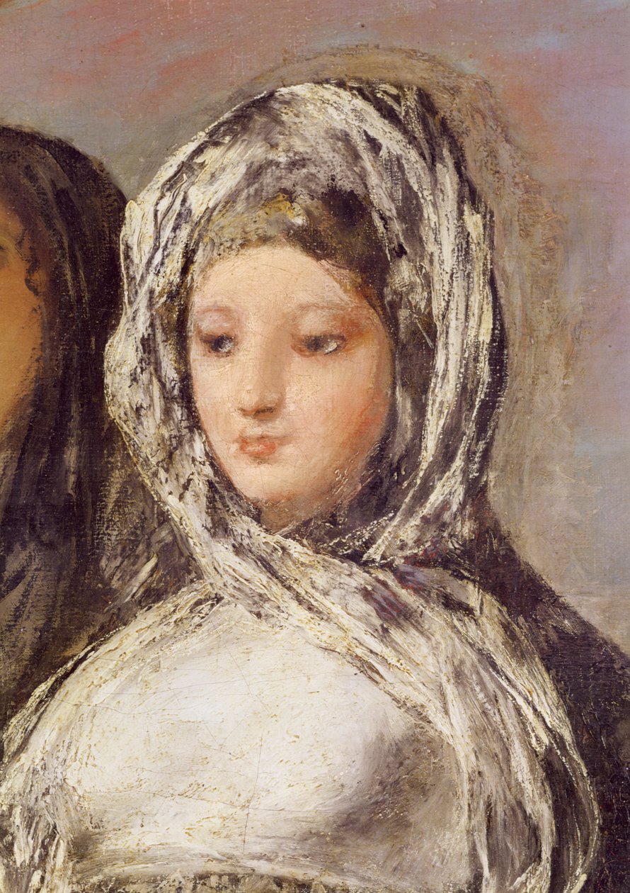 La lettera o Le giovani ragazze (dettaglio) da Francisco de Goya