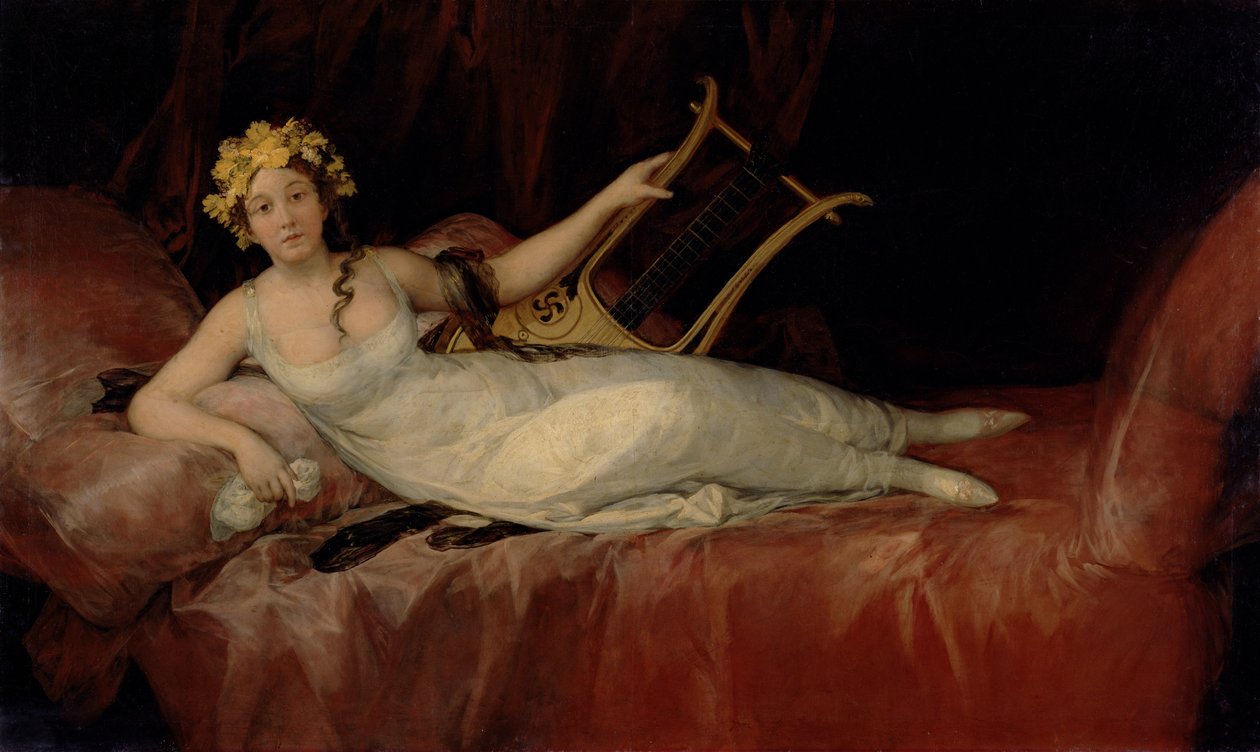 La Marquesa de Santa Cruz, 1805 da Francisco de Goya