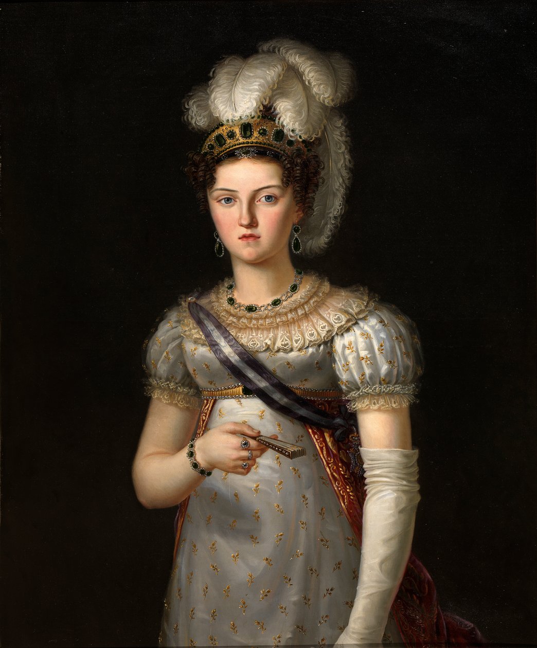 María Josefa Amalia di Sassonia, terza moglie di Ferdinando VII da Francisco Lacoma y Fontanet