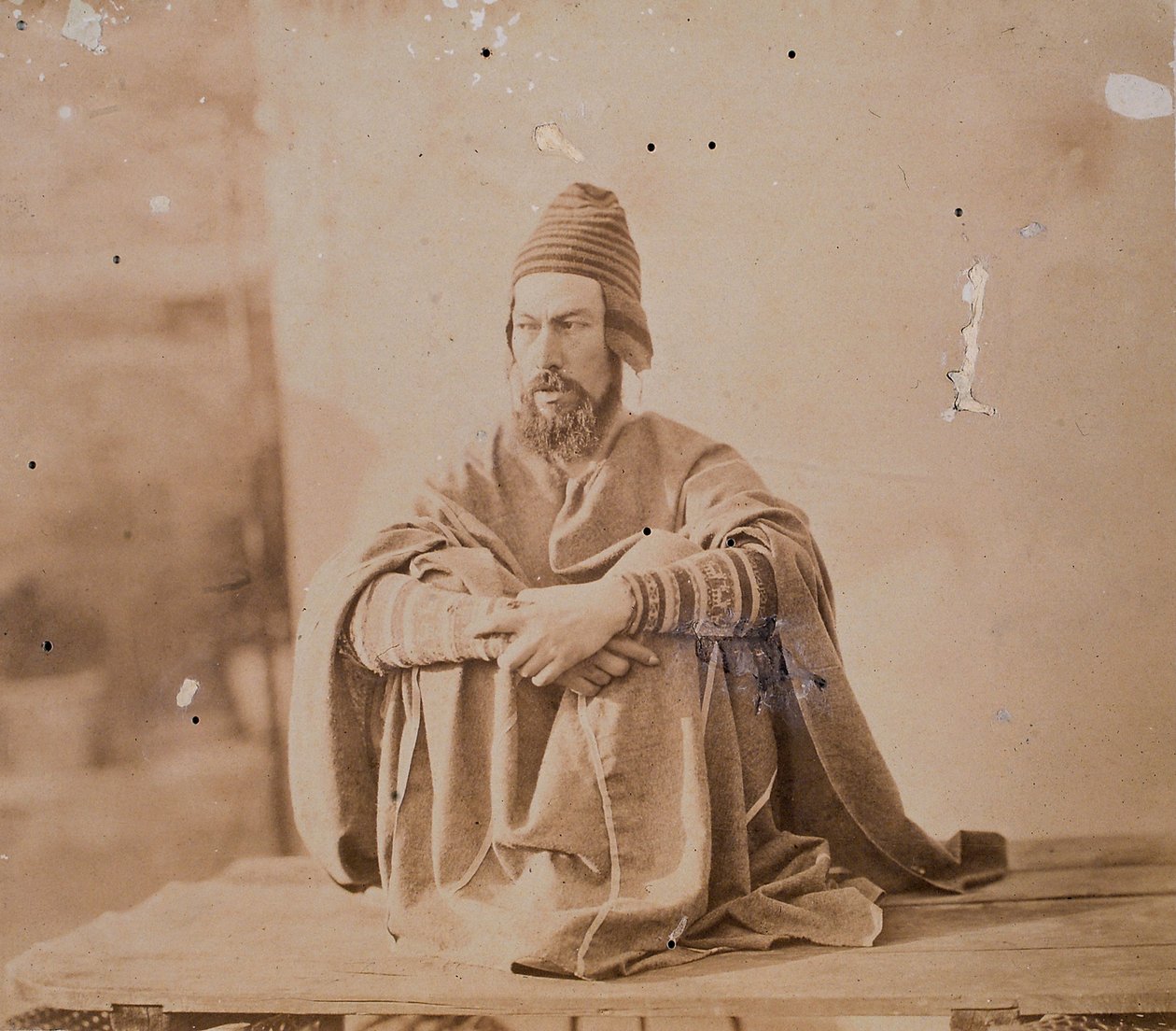 Autoritratto in Costume Nativo da Francisco Laso