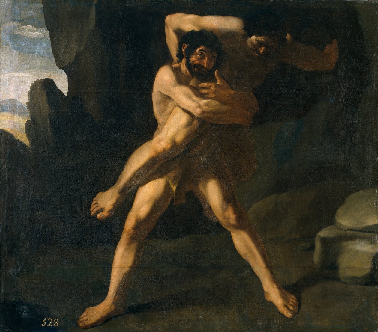 Ercole lotta con Anteo da Francisco de Zurbaran
