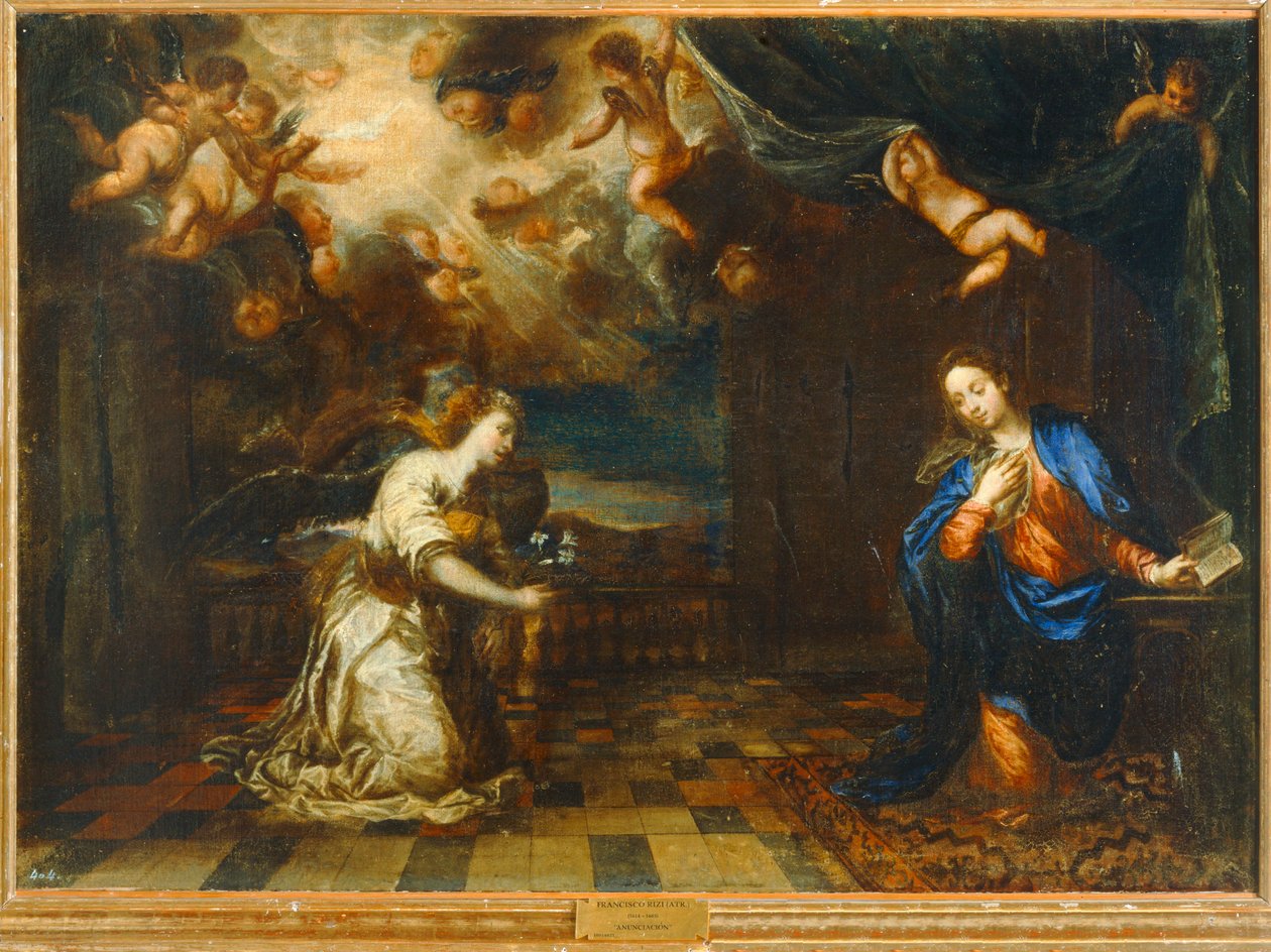 Annunciazione (dipinto) da Francisco (1608 1685) Rizi