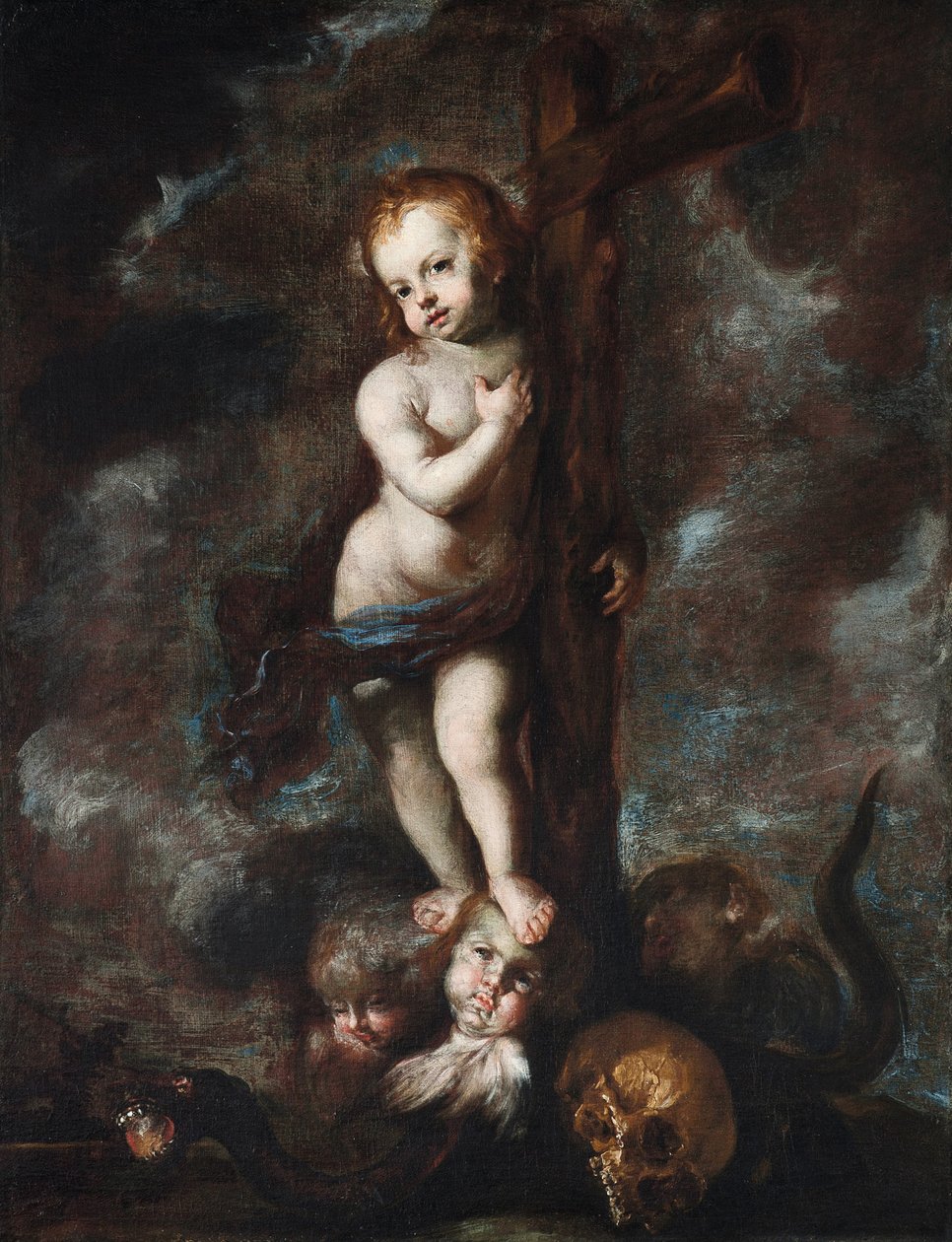 Francisco Camilo - Gesù Bambino come vincitore del peccato e della morte - 1640-60 ca. da Francisco Camilo