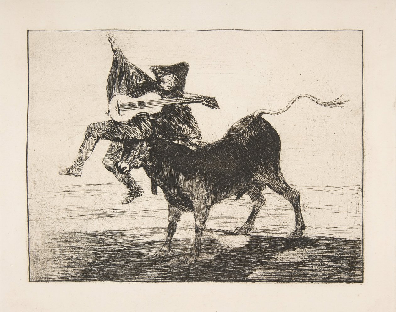 Divertimento barbaro, 1800-1804 da Francisco de Goya