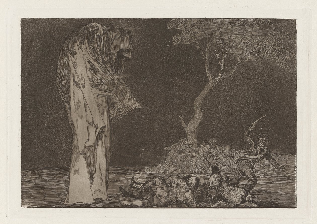 Disparate de miedo (Follia della Paura) da Francisco de Goya