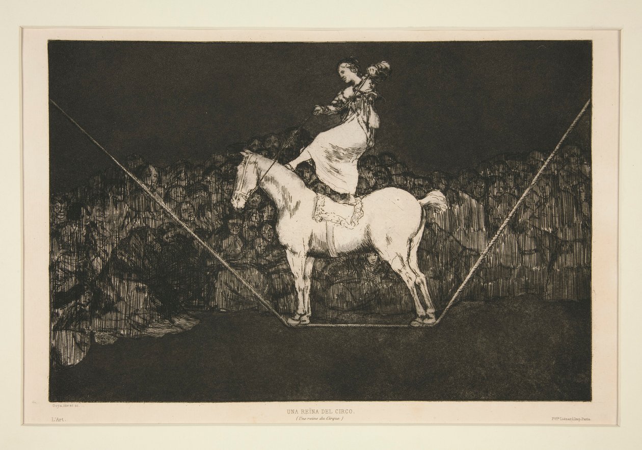 Disparate puntual, tavola non numerata dalla serie Los proverbios da Francisco de Goya