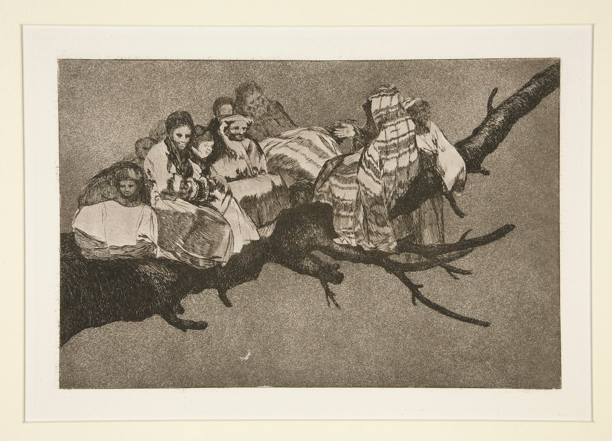 Disparate ridiculo, pl. 3 dalla serie Los proverbios da Francisco de Goya