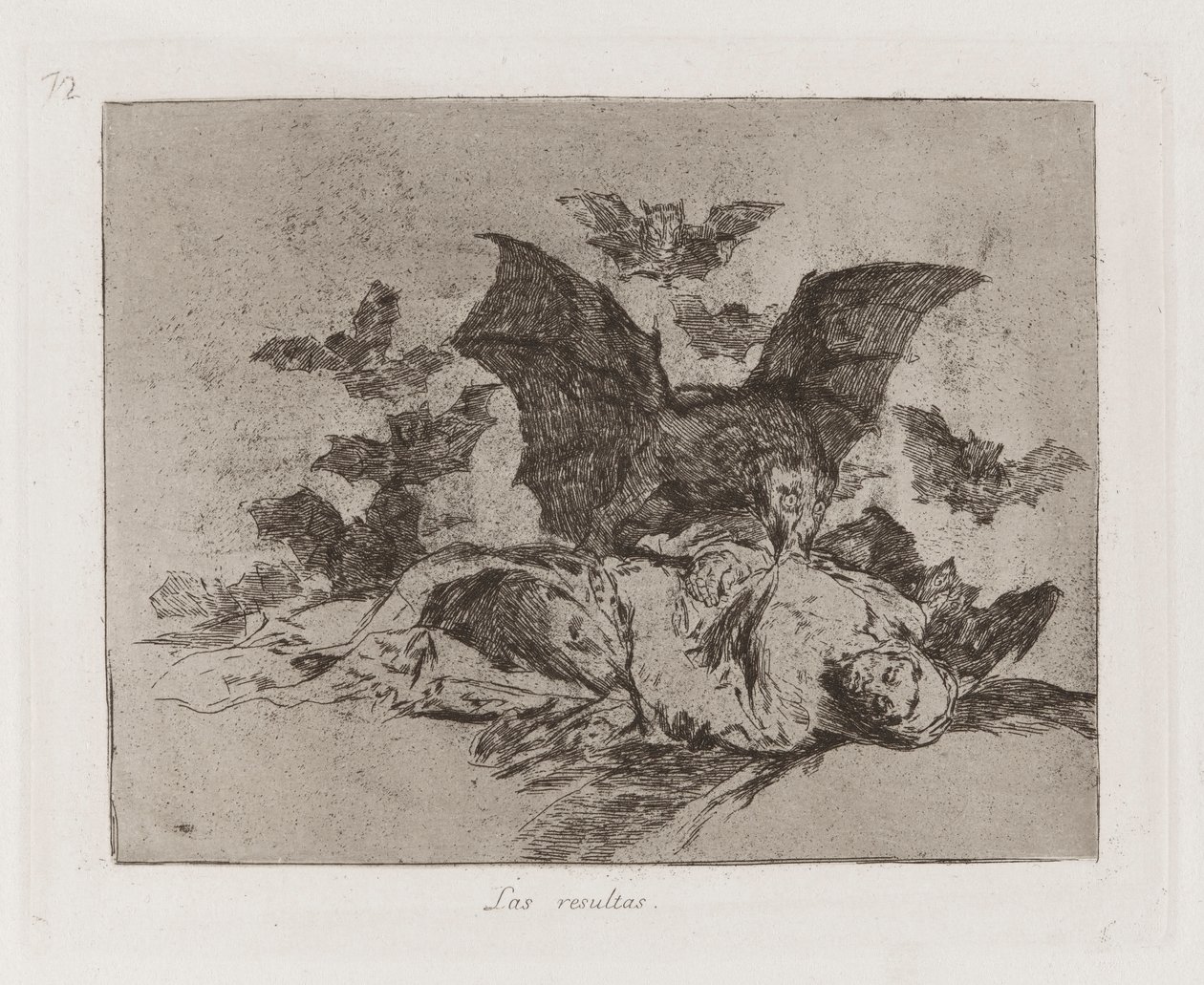 Le conseguenze, Tavola 72 da I disastri della guerra da Francisco de Goya