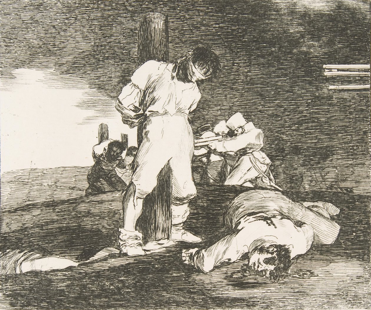 Tavola 15 da I Disastri della Guerra: E non c