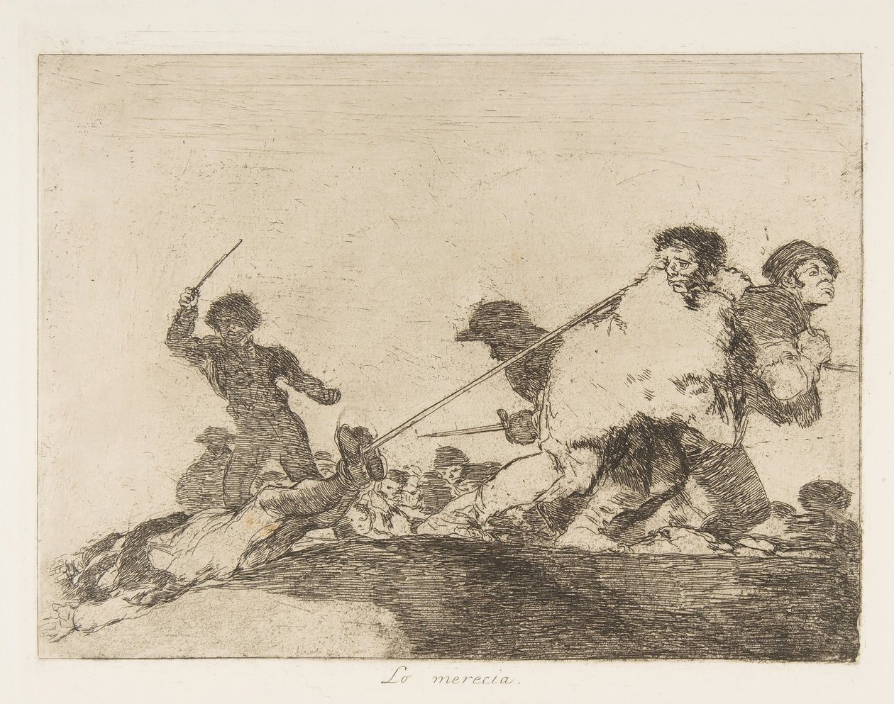 Tavola 29 da I disastri della guerra Los Desastres de la Guerra: He ..., 1810 pubblicato 1863 da Francisco de Goya