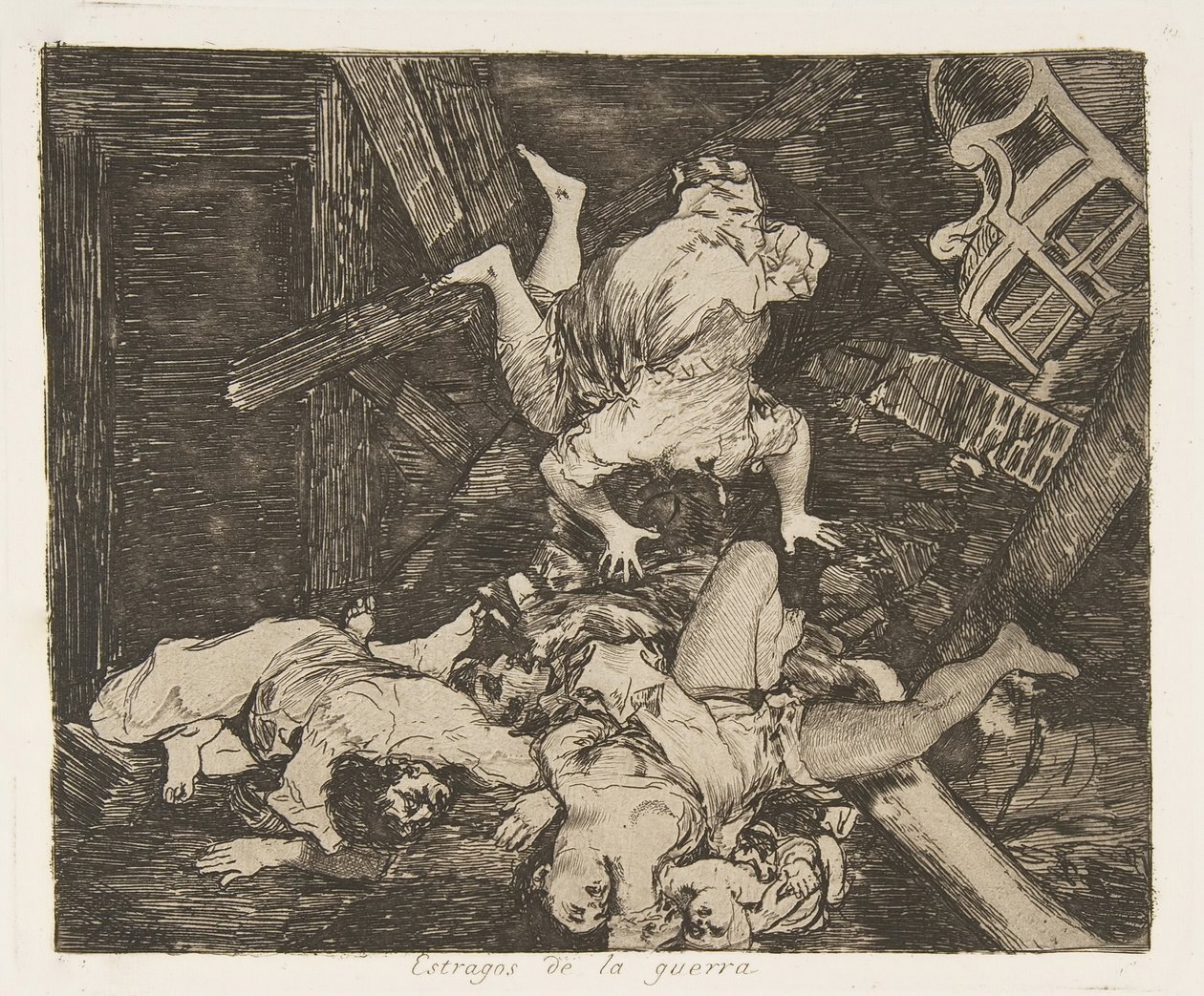 I disastri della guerra: Devastazione da Francisco de Goya