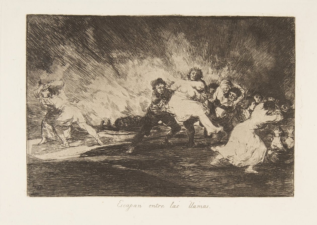 Tavola 41 da I Disastri della Guerra: Los Desastres de La Guerra, 1810 pubblicato 1863 da Francisco de Goya