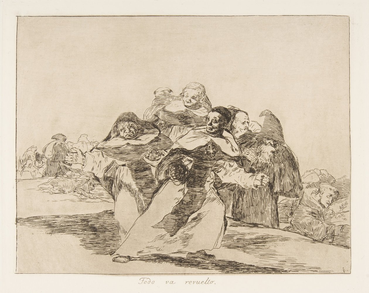 Piatto 42 da I disastri della guerra Los Desastres de la Guerra: Ogni da Francisco de Goya
