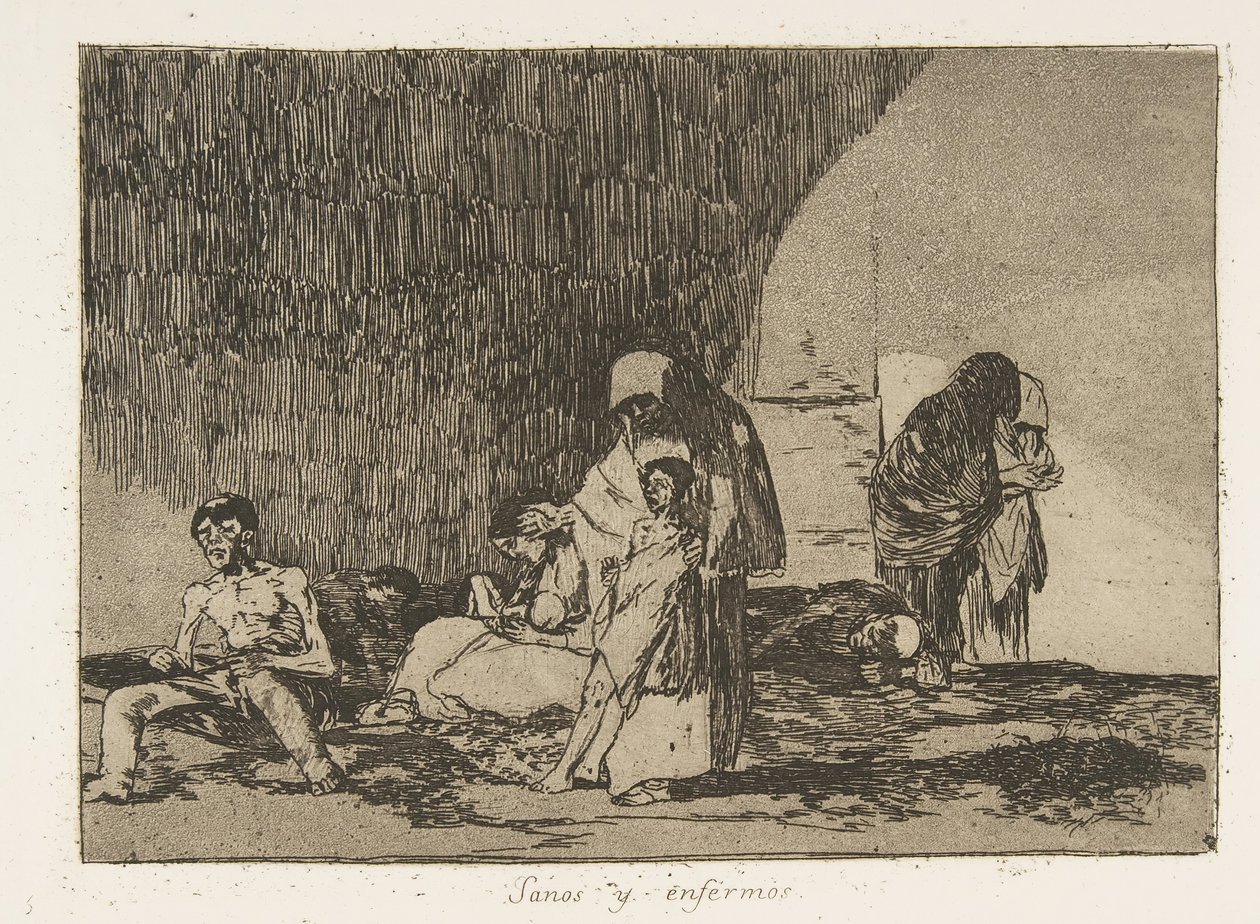 Tavola 57 da I disastri della guerra: Th da Francisco de Goya