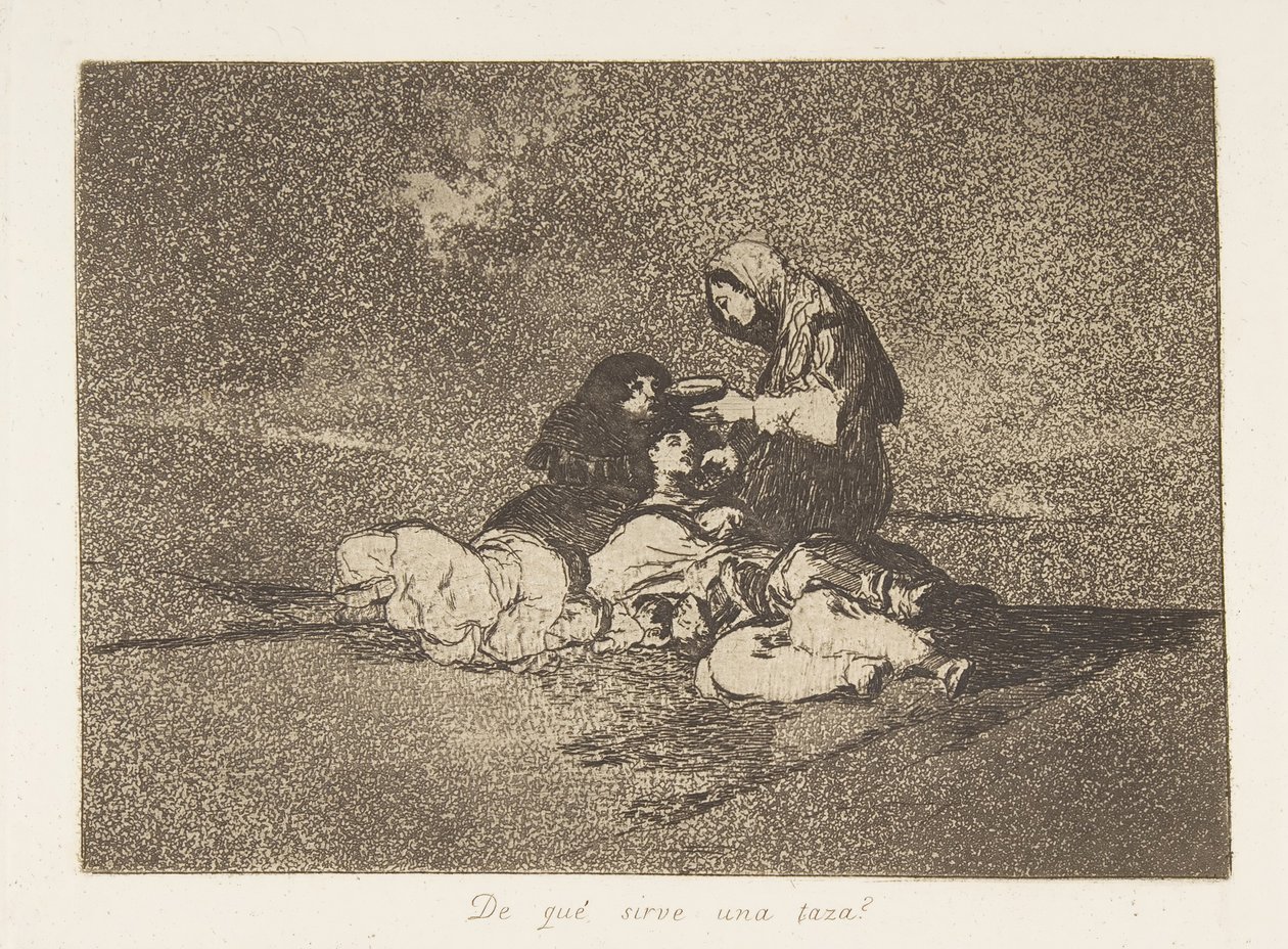 Tavola 59 da I disastri della guerra da Francisco de Goya
