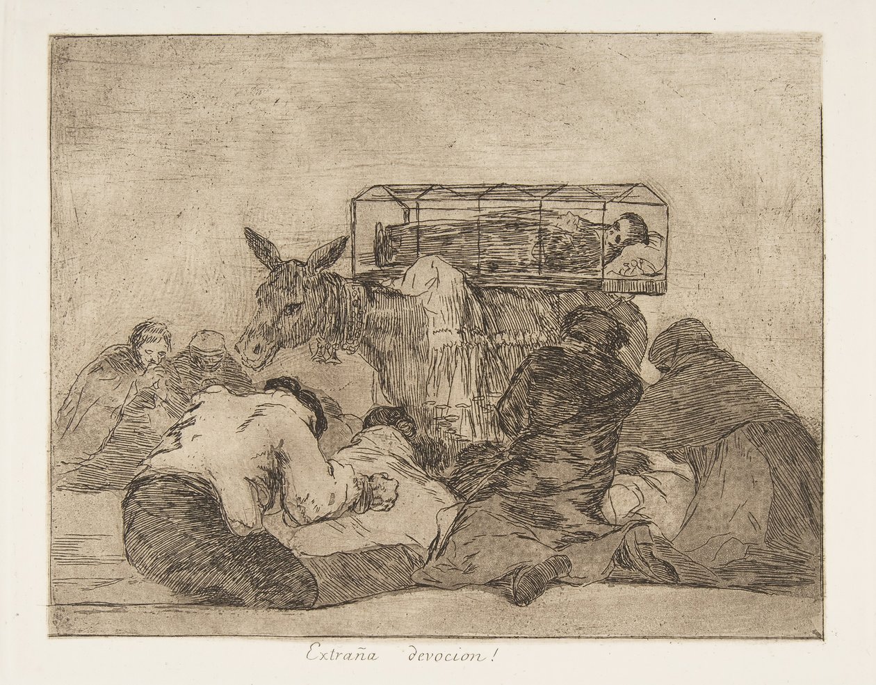 Tavola 66 da I disastri della guerra, dopo 1814-15 pubblicato 1863 da Francisco de Goya