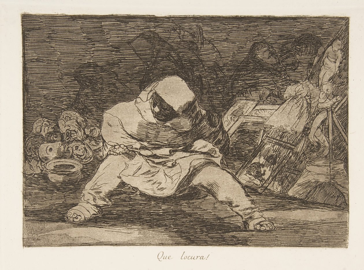 Piatto 68 da I disastri della guerra, dopo 1814-15 pubblicato 1863 da Francisco de Goya