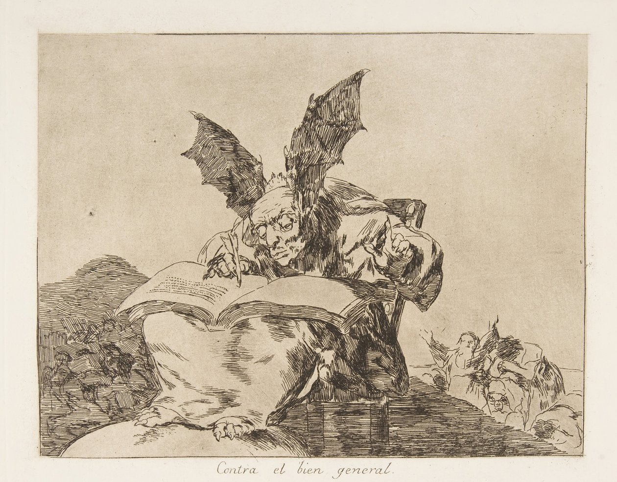 Tavola 71 da I disastri della guerra, dopo 1814-15 pubblicato 1863 da Francisco de Goya