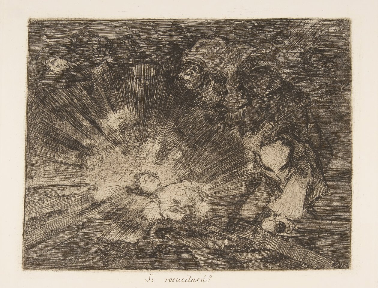 Tavola 80 da I disastri della guerra: Wil... da Francisco de Goya