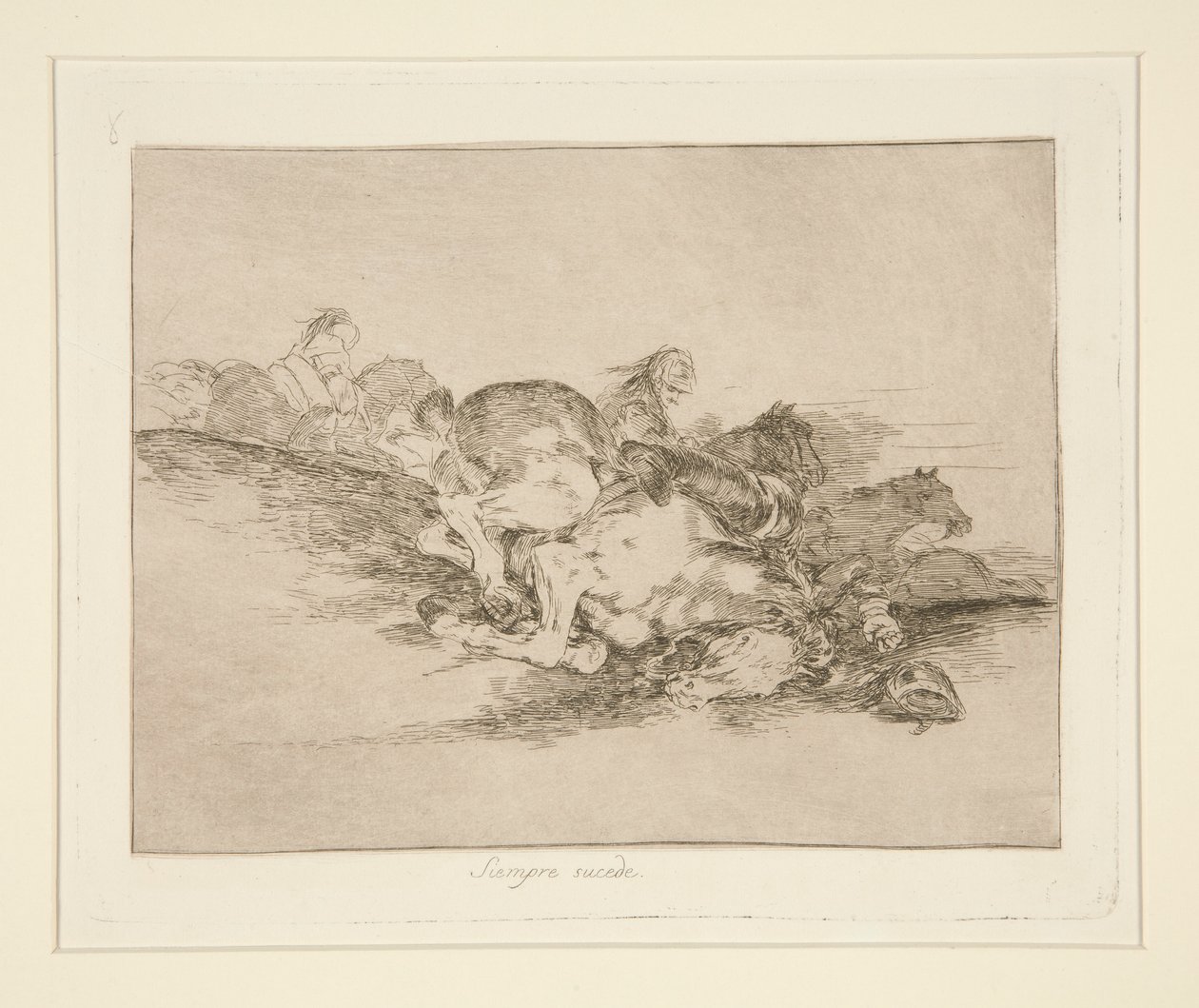 Succede sempre, tav. 8 da I disastri della guerra da Francisco de Goya
