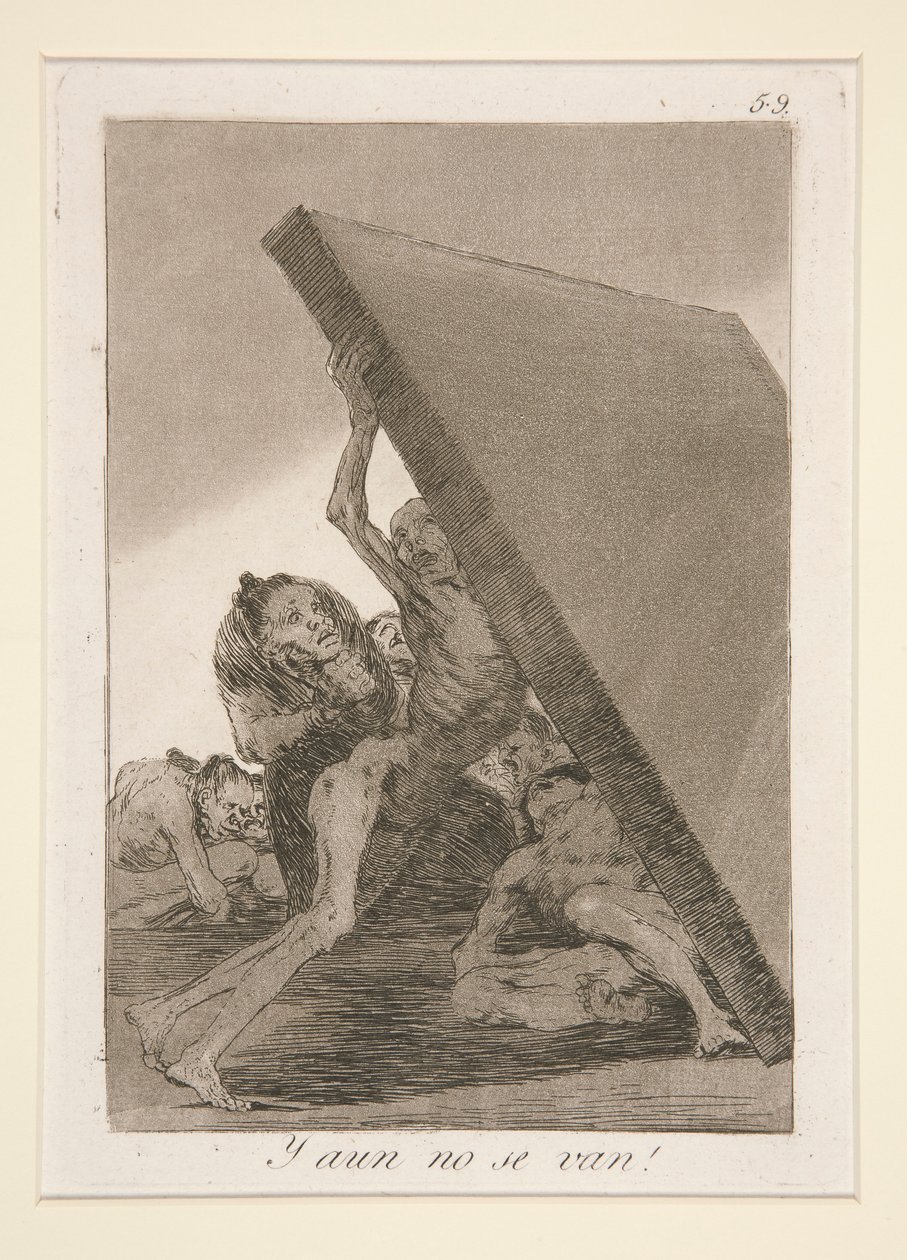 E ancora non se ne vanno! (E ancora non se ne vanno) da Francisco de Goya