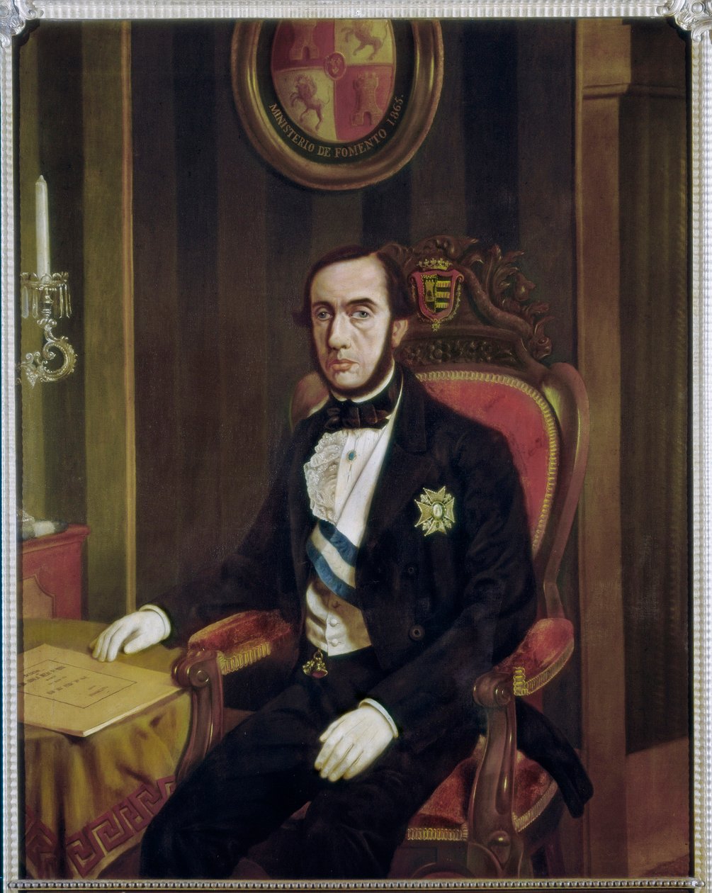 Ritratto di Antonio Alcala Galiano da Francisco Javier de Urrutia