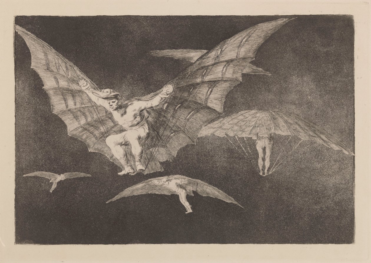 Un modo di volare da Francisco Jose de Goya y Lucientes