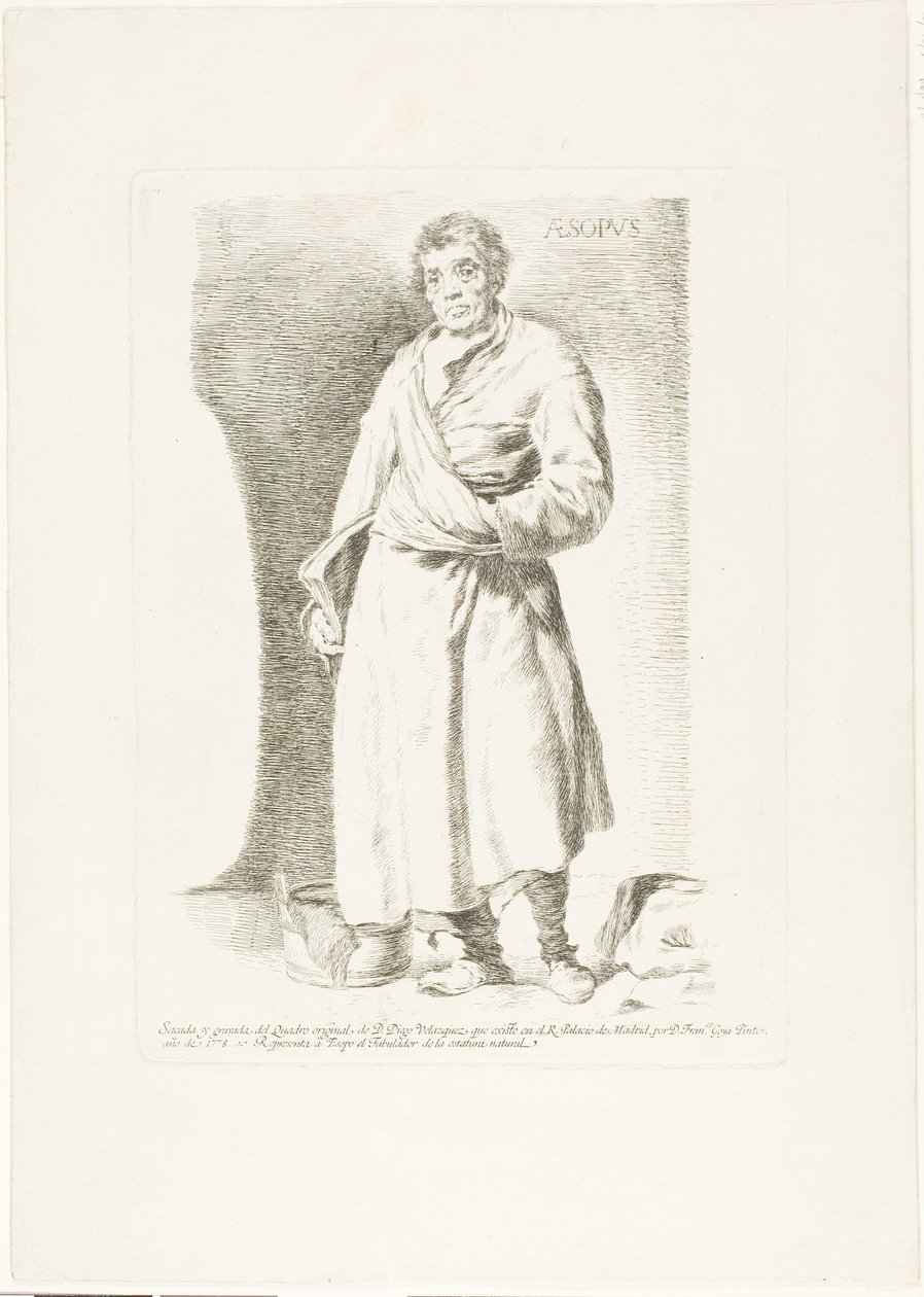 Esopo da Francisco Jose de Goya y Lucientes