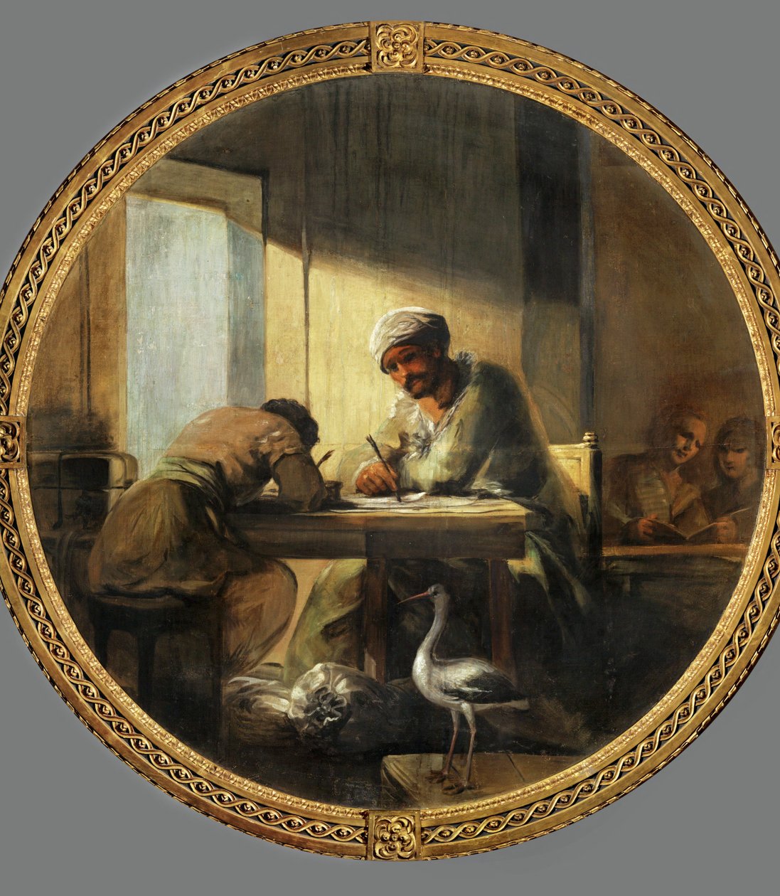 Allegoria del commercio, dipinto per il palazzo del favorito della regina Manuel de Godoy ... (dipinto su tela) da Francisco Jose de Goya y Lucientes