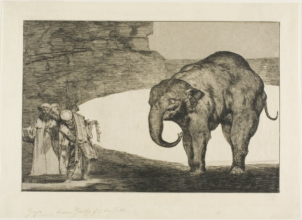Follia Animale, dai Disparates da Francisco Jose de Goya y Lucientes