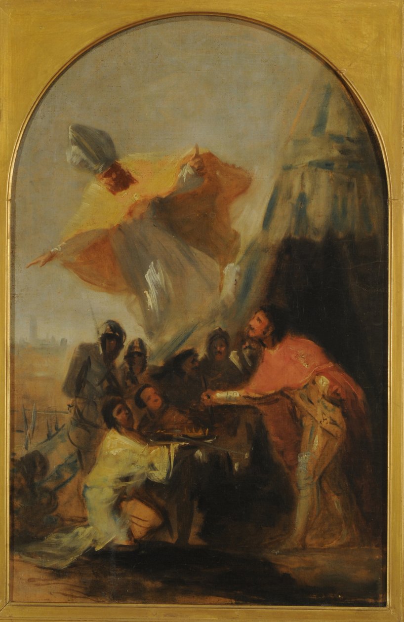 Apparizione di San Isidoro a San Re Ferdinando da Francisco Jose de Goya y Lucientes