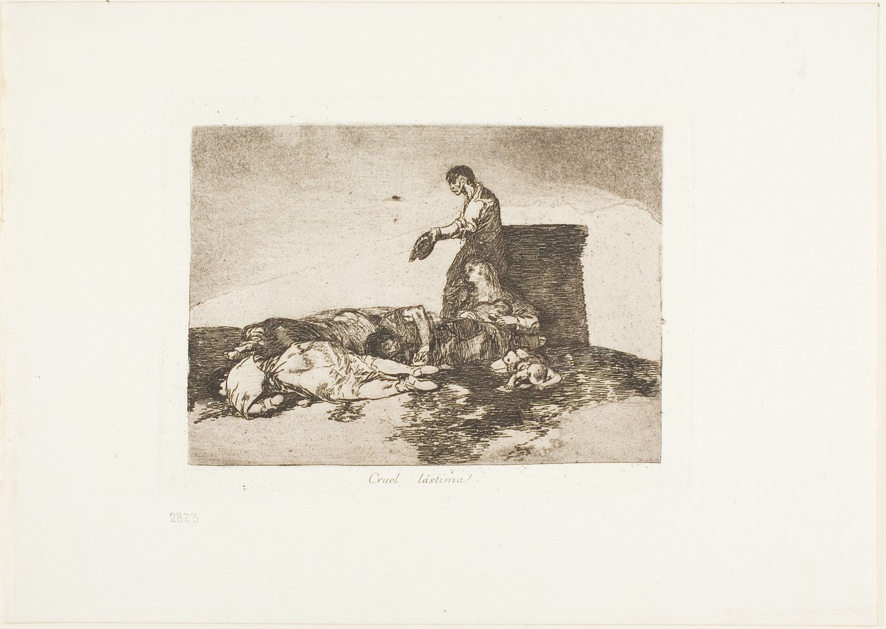 Racconto Crudele di Dolore!, tavola 48 da I Disastri della Guerra da Francisco Jose de Goya y Lucientes