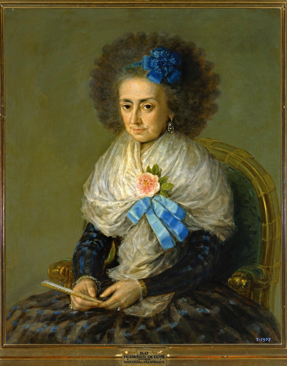 Dona Maria Antonia Gonzaga, marchesa di Villafranca ... (dipinto su tela) da Francisco Jose de Goya y Lucientes