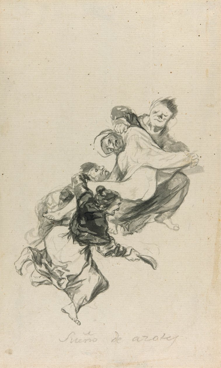 Sogno di fustigazione da Francisco Jose de Goya y Lucientes